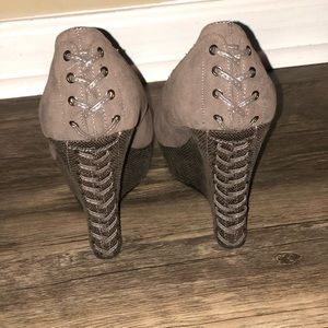 Laced Wedges